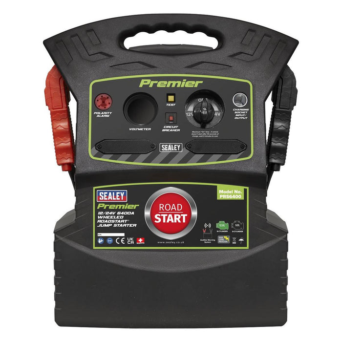 Sealey Premier 12/24V Premier RoadStart Jump Starter 6400A PRS6400 Sealey Premier - Town Tools 