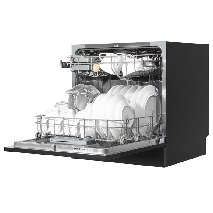 Baridi Tabletop Dishwasher 8 Place Settings 8L Capacity - Black DH88 Baridi - Town Tools 