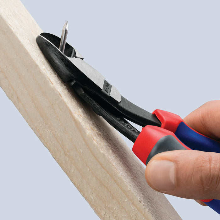 KNIPEX 74 22 200 High Leverage Diagonal Cutter, 200mm - 74 22 200