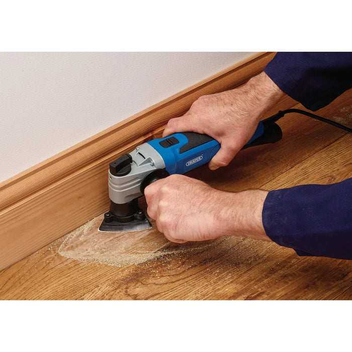 Draper 230V Quick Change Oscillating Multi-Tool, 300W - MT400D