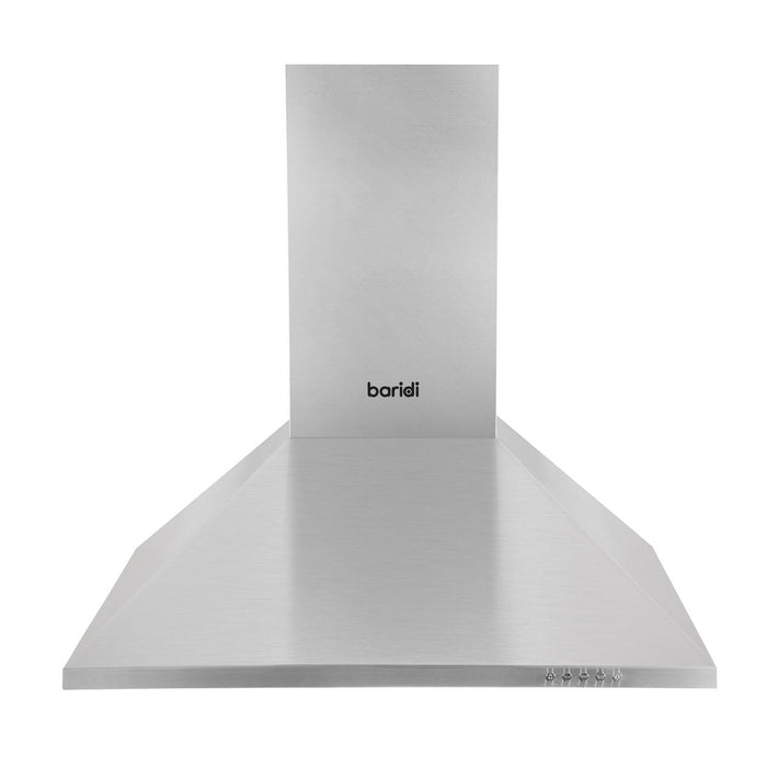 Baridi Cooker Hood with Carbon Filters 60cm - Stainless Steel DH126