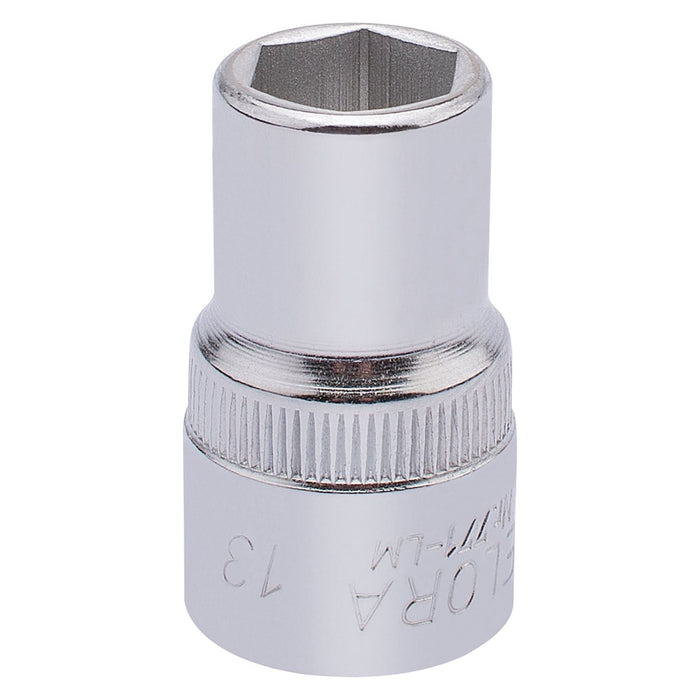 Draper Elora Hexagon Socket, 1/2" Sq. Dr., 13mm 15302 Draper - Town Tools 