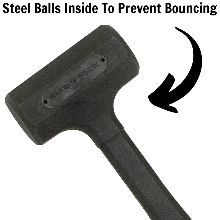 Teng Tools Hammer Dead Blow 35mm Diameter Head 300g Teng Tools - Town Tools 