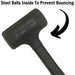 Teng Tools Hammer Dead Blow 35mm Diameter Head 300g Teng Tools - Town Tools 