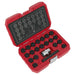 Sealey Locking Wheel Nut Key Set 22pc VAG SX220 Sealey - Town Tools 