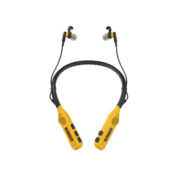 Dewalt Telecoms Jobsite Pro Max Neckband Earphones with Built-in Speakers DEWALT Telecoms - Town Tools