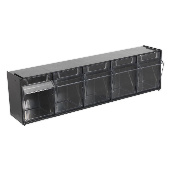 Sealey Stackable Cabinet Box 5 Bins APDC5 Sealey - Town Tools 