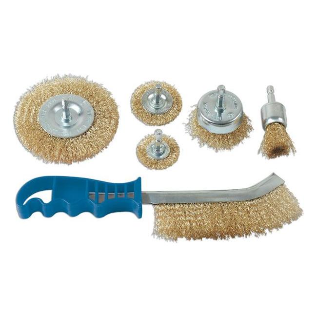 Laser Wire Brush Set 6pc 7718 Laser - Town Tools 