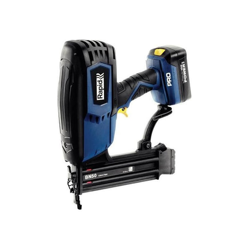 Rapid PRO BN50 Cordless Brad Nailer 18 Gauge 18V 2 x 2.0Ah Li-ion Rapid - Town Tools