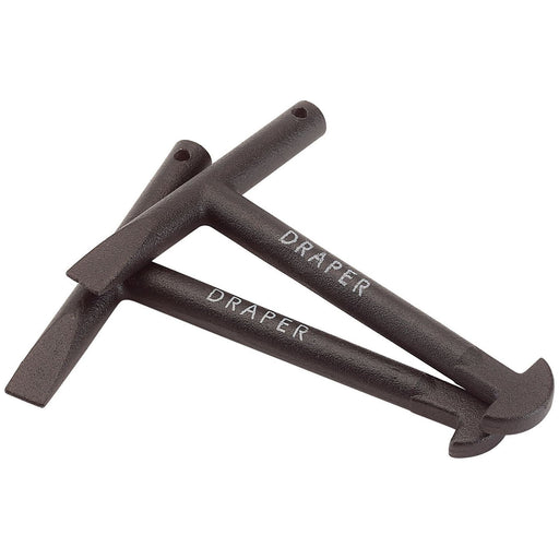 Draper Manhole Keys, 2 x 130mm 89721 Draper - Town Tools 