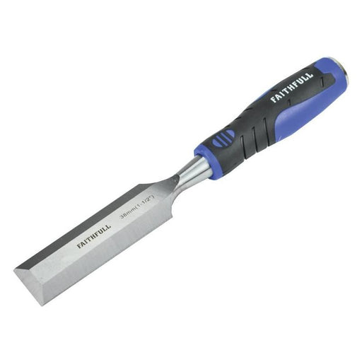 Faithfull Soft Grip Bevel Edge Chisel 38mm (1.1/2in) Faithfull - Town Tools