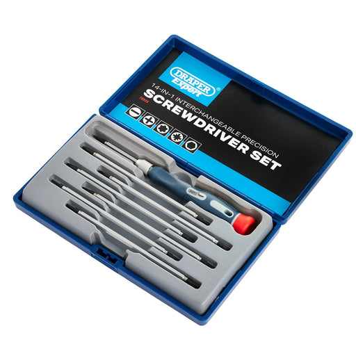 Draper Expert 14 in 1 Reversible Precision Screwdriver Set - PSS14R - image 1