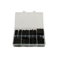 Connect Assorted Black Heat Shrink, 50mm Lengths 350pc 31893