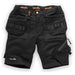 Scruffs Women's Trade Flex Holster Shorts Black 16 Scruffs - Town Tools 