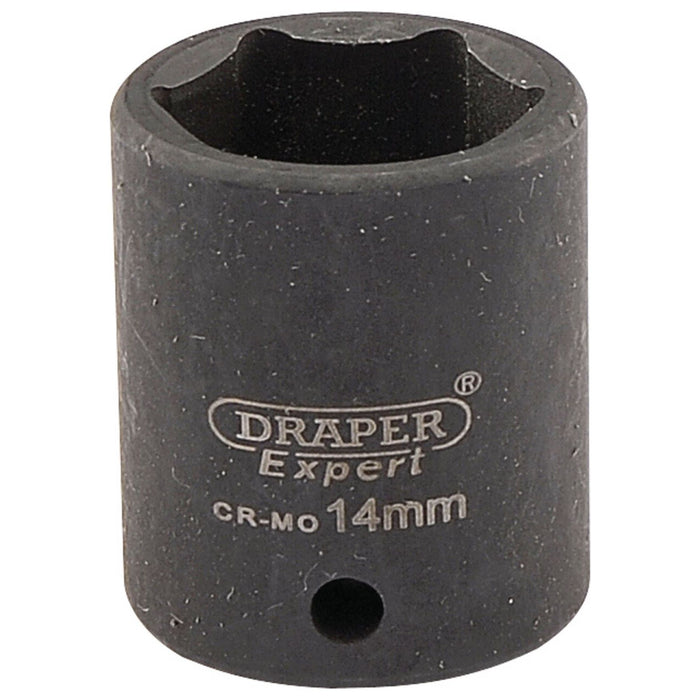 Draper Expert HI-TORQ 6 Point Impact Socket, 1/4" Sq. Dr., 14mm Draper - Town Tools 