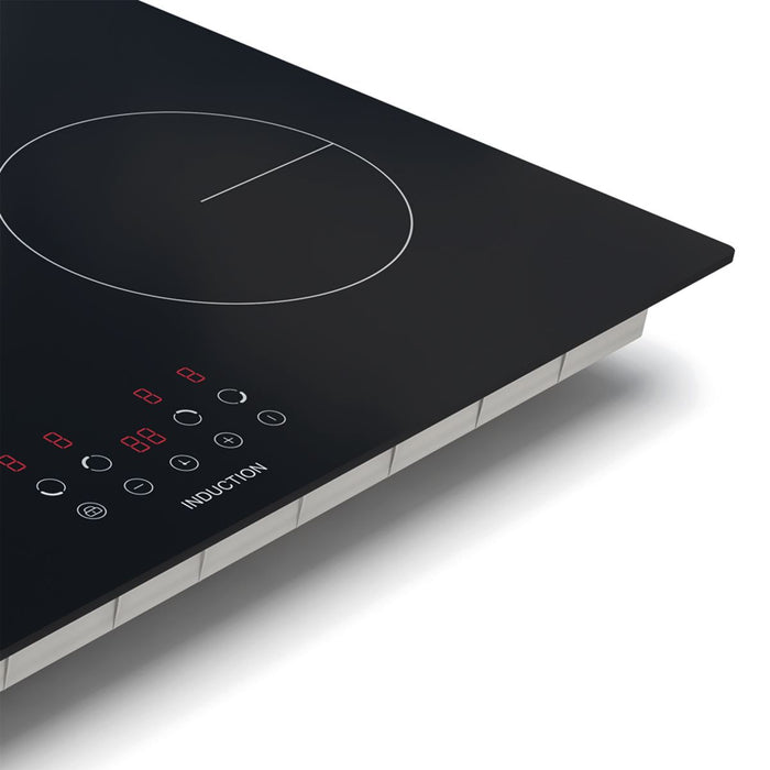 Baridi Integrated Induction Hob with 4 Cooking Zones 60cm 6800W Output Baridi - Town Tools 