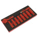 Premier Insulated Socket Set with Tool Tray 1/2"Sq Drive 10pc - VDE Approved Sealey Premier - Town Tools 