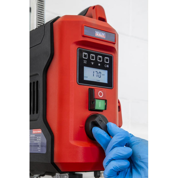 Sealey Bench Mounting Pillar Drill with Digital Display & Laser Guide 720W Sealey - Town Tools 