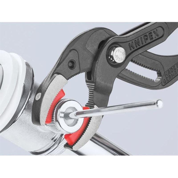 Knipex Plastic Pipe Grip Pliers Plastic Jaws Black 250mm Knipex - Town Tools