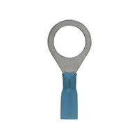 Connect Blue Heat Shrink Ring Terminal 12.5mm 25pc 30208