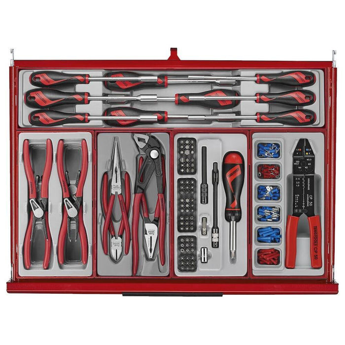 Teng Tools 26" PRO35™ roller cabinet tool kit 516 pieces red Town Tools - Town Tools