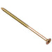Forgefix Multi-Purpose Pozi Compatible Screw CSK ST ZYP 6.0 x 120mm Box 100 ForgeFix - Town Tools
