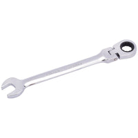 Draper HI-TORQ Metric Flexible Head Ratcheting Combination Spanner, 15mm