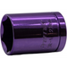 Sealey 1/2"Dr Coloured Socket 21mm (Light Purple)