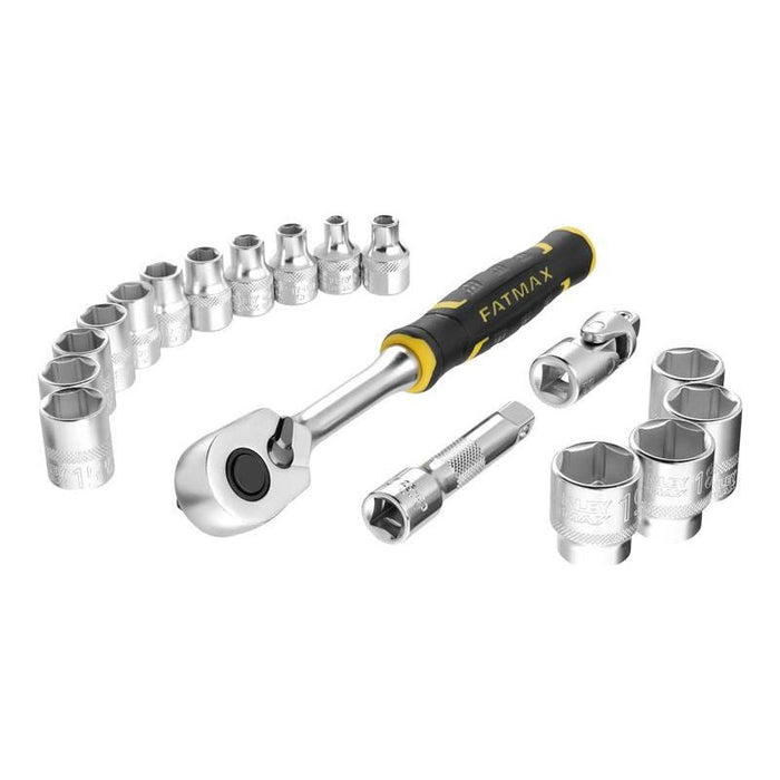 Stanley® Hand Tools FATMAX® 3/8in M PRO-STACK™ Socket Set, 18 Piece STANLEY® Hand Tools - Town Tools