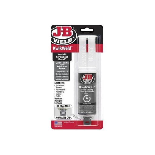 J-B Weld KwikWeld™ Epoxy Syringe 25ml J-B Weld - Town Tools
