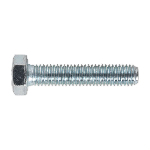 Sealey HT Setscrew M8 x 40mm 8.8 Zinc Pack of 50 SS840 Sealey - Town Tools 