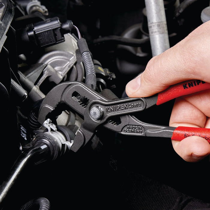 KNIPEX 85 51 180 A SB Spring Hose Clamp Pliers with non-slip plastic coating