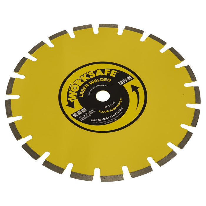 Sealey Floor Saw Blade (Hard)350 x 25mm WDHFS350 Sealey - Town Tools 