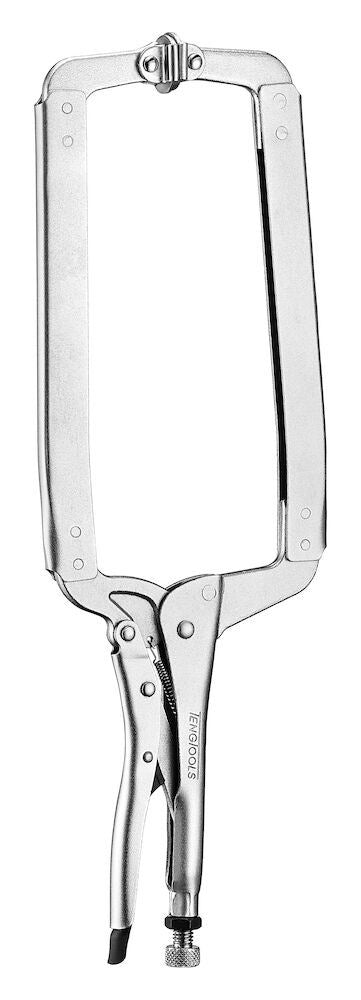 Teng Tools Swivel C Clamp Long Power Grip Plier 450mm Teng Tools - Town Tools 