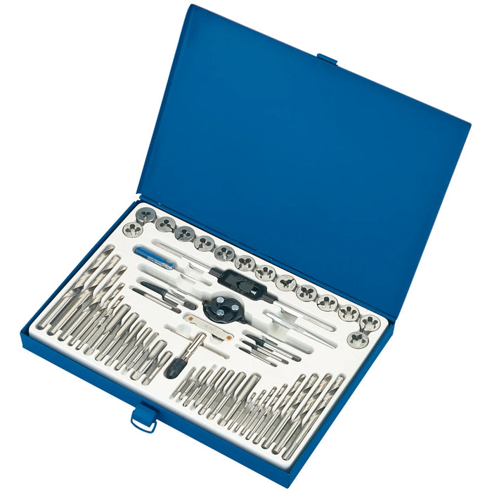 Draper Combination Tap and Die Set - Metric, UNF and BSP (52 Piece) - 52MU