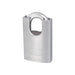 Abus Mechanical 83/50mm Chrome Plated Brass Padlock Hardened Closed Shackle ABUS Mechanical - Town Tools