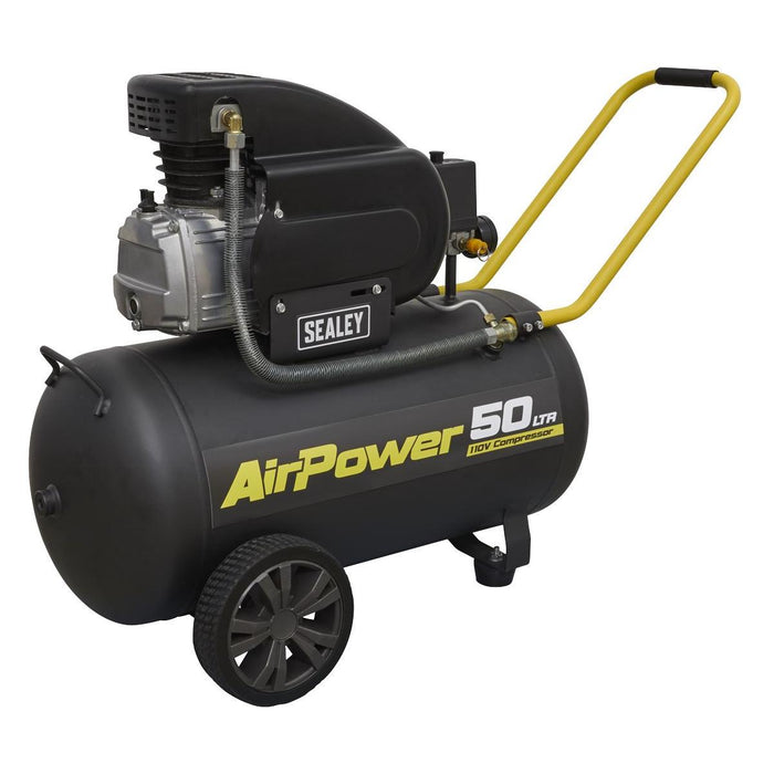 Sealey Air Compressor 50L Direct Drive 2hp 110V SAC5020E110V Sealey - Town Tools 