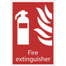 Draper Fire Extinguisher' Fire Equipment Sign 72442 Draper - Town Tools 