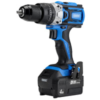 D20 20V Brushless Combi Drill, 1 x 4.0Ah Battery, 1 x Fast Charger - D20CD60SET