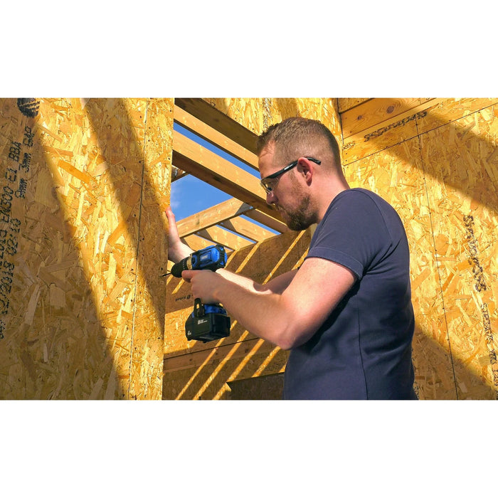 D20 20V Brushless Combi Drill, 1 x 4.0Ah Battery, 1 x Fast Charger - D20CD60SET