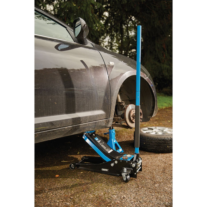 Draper Trolley Jack, 3 Tonne, Blue 28481 Draper - Town Tools 