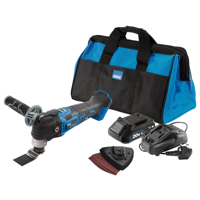 Draper Storm Force® 20V Oscillating Multi-Tool Kit - COMT20SFKIT