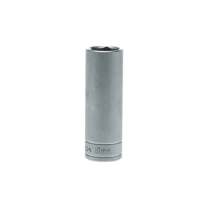 Teng Tools 1/2" Deep Socket 6 pt Metric 19mm Teng Tools - Town Tools 