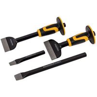Roughneck Bolster & Cold Chisel Set 4 Piece