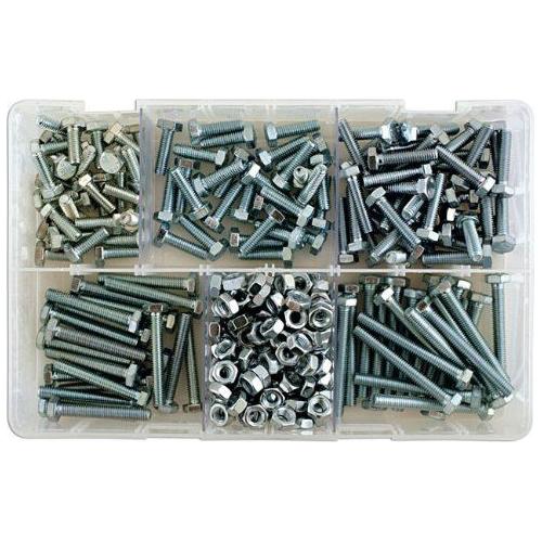 Connect Assorted M6 x 1.0 Bolts & Nuts 295pc 35010 Tool Connection - Town Tools 