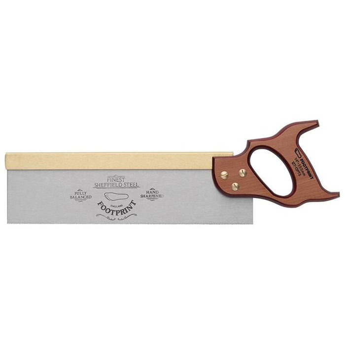 Footprint 256 Brass Back Tenon Saw 350mm (14in) 13 TPI Footprint - Town Tools