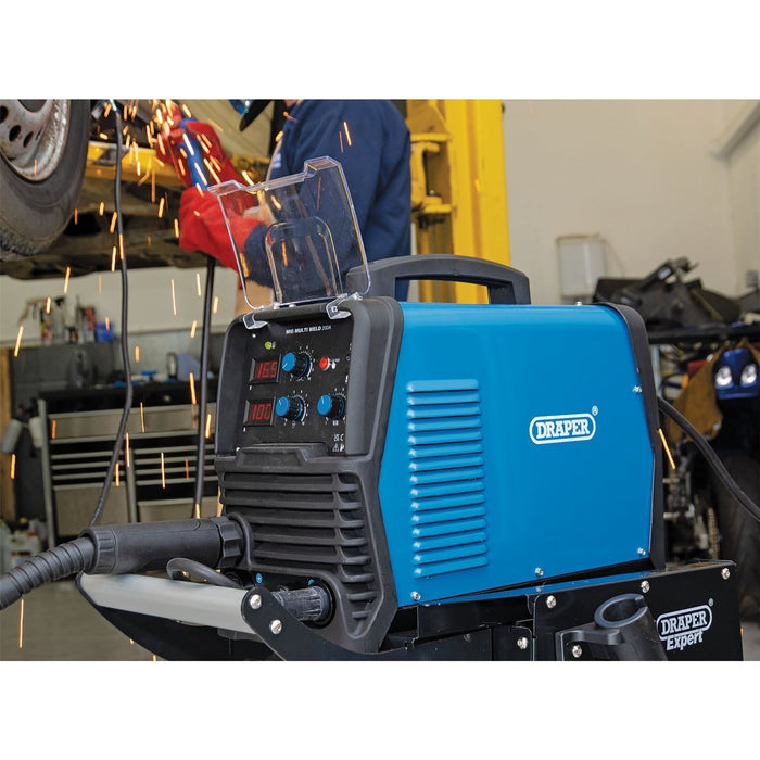 Draper Gas/Gasless MIG Inverter Multi-Welder, 200A 70046 Draper - Town Tools 