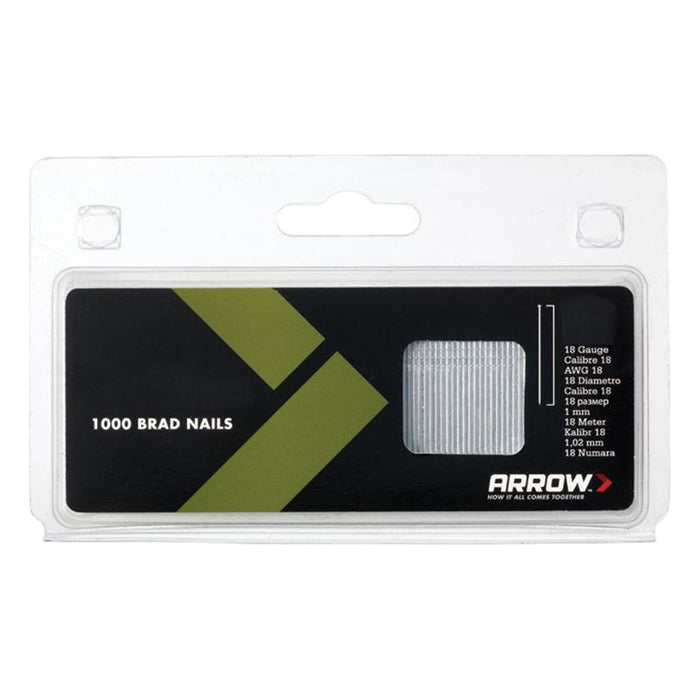 Arrow BN1824 Brad Nails 38mm 18g (Pack 1000) Arrow - Town Tools