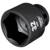 Draper Draper Hi-TORQ Impact Socket, 1/2" Sq. Dr., 32mm