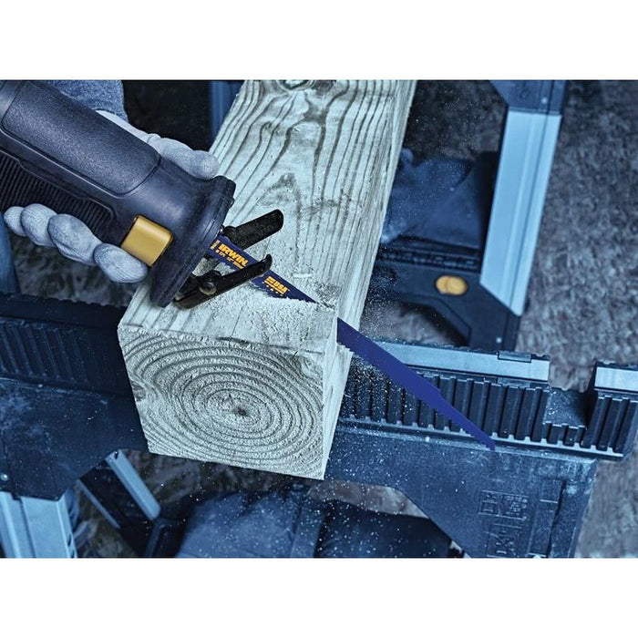 Irwin® 156R Sabre Saw Blade Nail Embedded Wood Cutting 300mm Pack of 5 IRWIN® - Town Tools